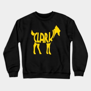 Goat 22 Caitlin CLark yellow Color Crewneck Sweatshirt